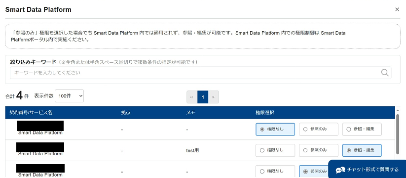 ユーザーグループ編集